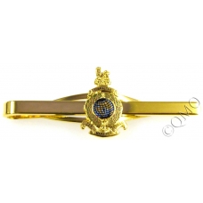 Royal Marines Tie Bar / Slide / Clip (Metal / Enamel)